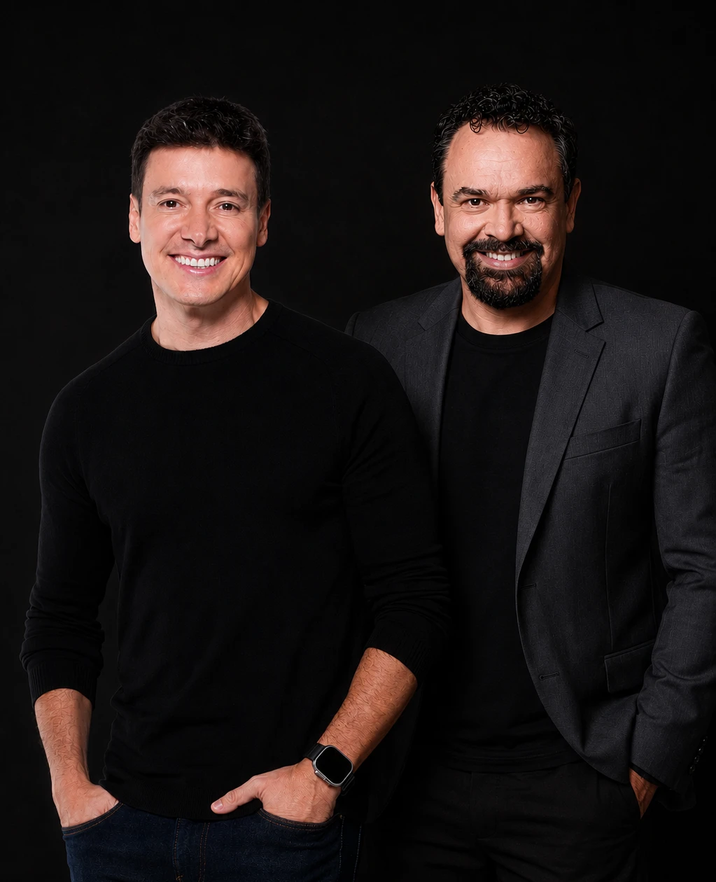 Rodrigo Faro e Allan Barros